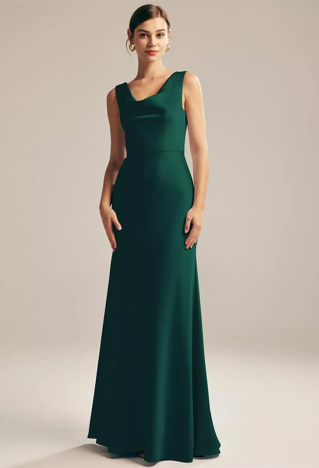 AW Maura Hunter Green  Bridesmaid Dresses